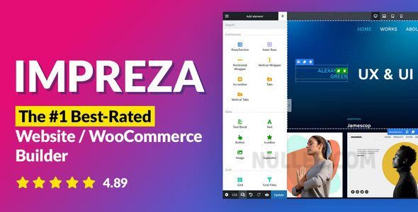 Impreza v8.33.1 – WordPress Website and WooCommerce Builder Nulled