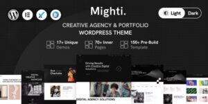 Mighti v1.0.9 – Creative Agency & Portfolio WordPress Theme