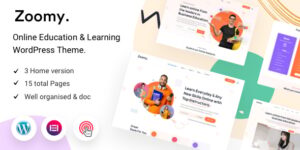 Zoomy v1.1.0 – LMS & Education WordPress Theme Download